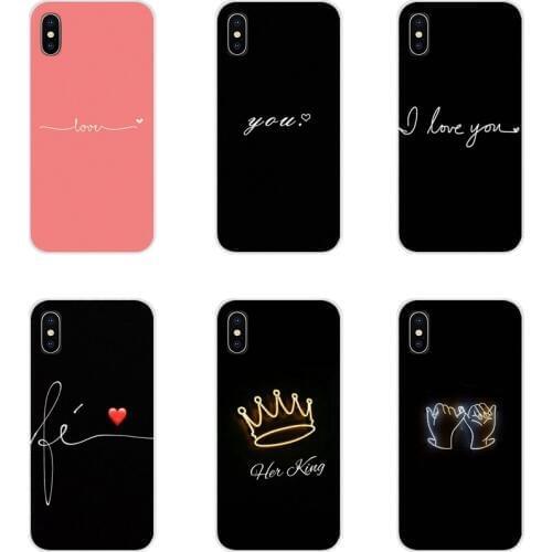Cute Love Heart Couple Transparent Soft Covers For HTC One U11 U12 X9 M7 M8 A9 M9 M10 E9 Plus Desire 630 530 626 628 816 820 830