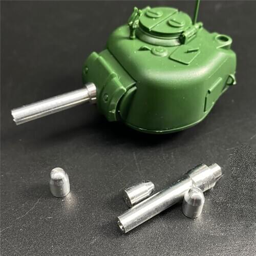 Metal Barrel Shell Kits for Q Edition Sherman M4A1 Meng WWT-002 Tank Model Upgrade Access