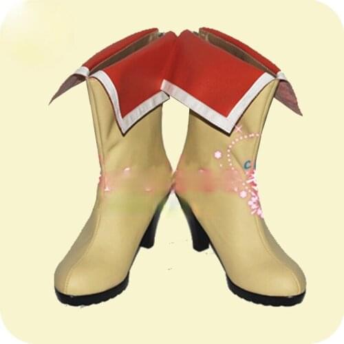 Beyond the Boundary Shindou Ai Anime Characters Shoe Cosplay Shoes Boots Party Costume Prop