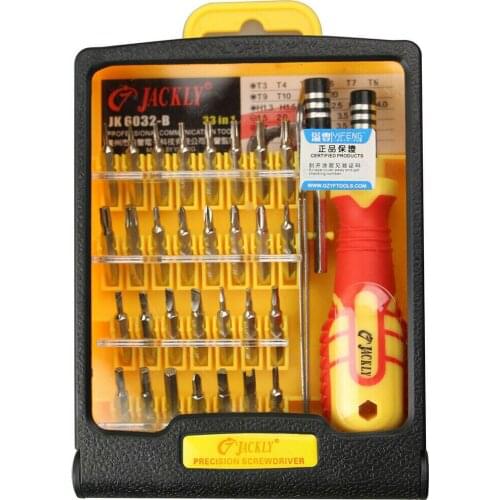 33 in 1 Screwdriver Multifunctional Opening Precision Repair Tools Kit Handle Screw Driver Mini Small Set