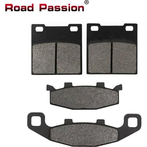 Road Passion Motorcycle Front and Rear Brake Pads for SUZUKI GSF400 1991-1995 GSF250 1992-1996 GSX250 Katana GS500 GSF 400