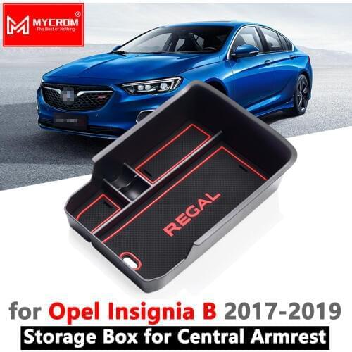 Armrest Box Storage for Opel Insignia B 2017 2018 2019 MK2 Buick Regal Vauxhall Holden Commodore OPC GSI Organizer Accessories
