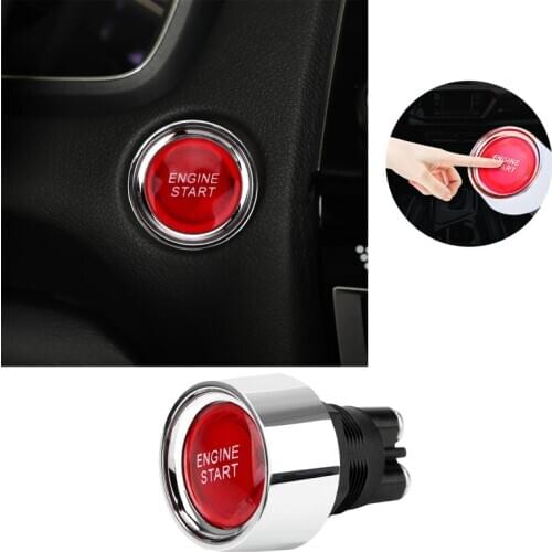 Hot 12V 50A Car Engine Start Push Button Keyless Start Button Ignition Starter Car Engine Start Button Auto Accessories 2021 New