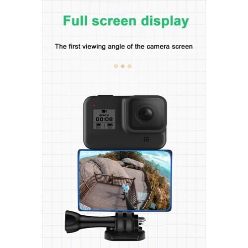 Selfie stick accessories For gopro accessories gopro hero9 hero8 hero7/6/5 gopro9 selfie mirror refractor tripod