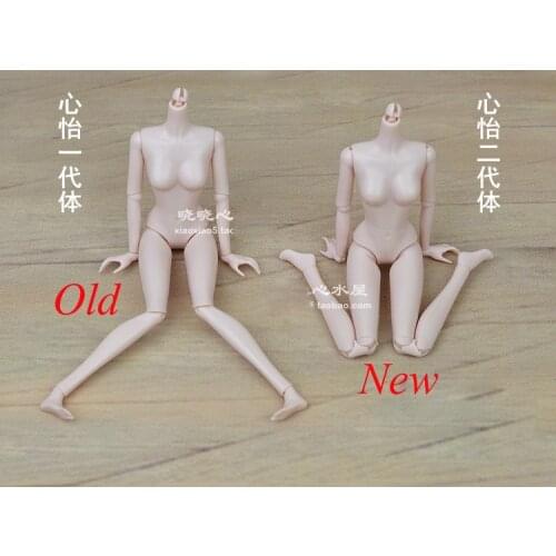 Super Cool Doll Body / with 14 joint moveable /for barbie toy White Skin XINYI doll Accessories / Baby toys for girls Xmas