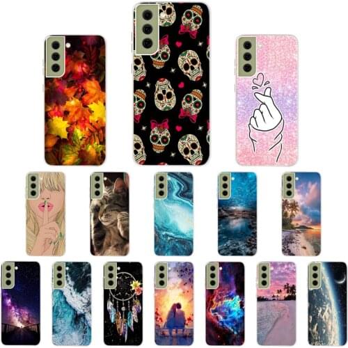 Super Soft Fashion 2021 Phone Case For Samsung Galaxy S21 FE 5G 6.41“ Shockproof TPU Coque For Samsung S21 FE S 21 G990B Cover