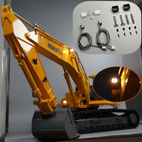 Spotlight LED Light for 1/14 Tamiya RC Truck Trailer Tipper Heavy Machine Excavator Car Diy