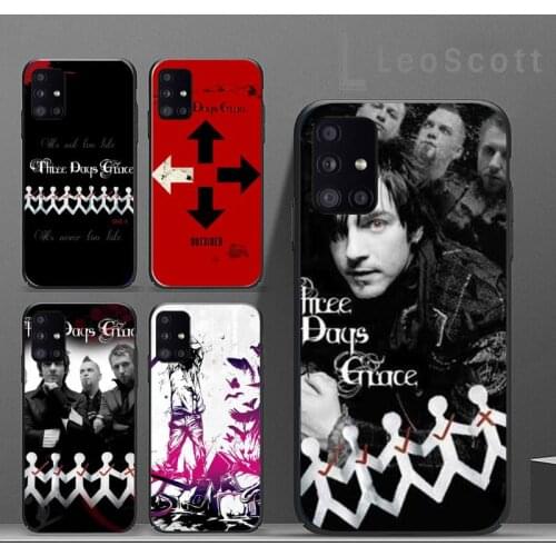 Three days grace Phone Cases For Samsung A50 A51 A71 A31 A21S S8 S9 S10 S20 S21 Plus Fe Ultra 4G 5G