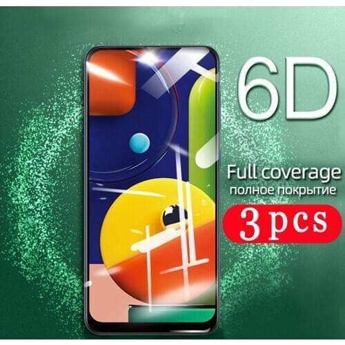 3Pcs cover for samsung galaxy A10 A20 A30 A40 A50 A60 A70 A80 A90 tempered glass protective film phone screen protector on glass