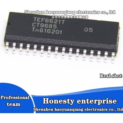 10PCS Genuine original TEF6621T SOP32-pin car radio RF receiver chip IC