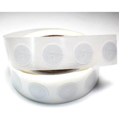 10pcs 25mm/40mm White NFC Stickers Protocol ISO14443A 13.56MHz NFC 213 Universal Label RFID Tags and All NFC Phones