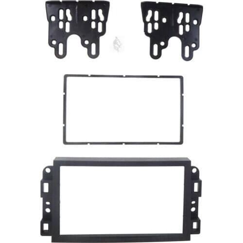 18 Free 2Din Car DVD Frame, o Fitting Adaptor, Dash Trim Kits,Fascia Panel for Chevrolet Captiva/Lova/Sentra Double Din Radi