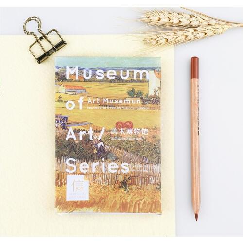 30 sheets/LOT Art Museum Van Gogh Artist Postcard /Greeting Card/Wish Card/Christmas and New Year gifts