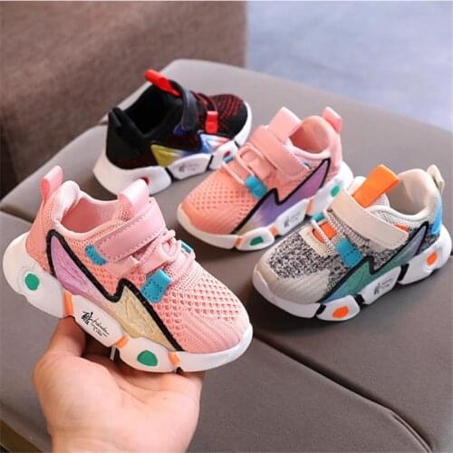 Disney boy breathable sneaker autumn new children in the kindergarten students running XieEr childrens shoes