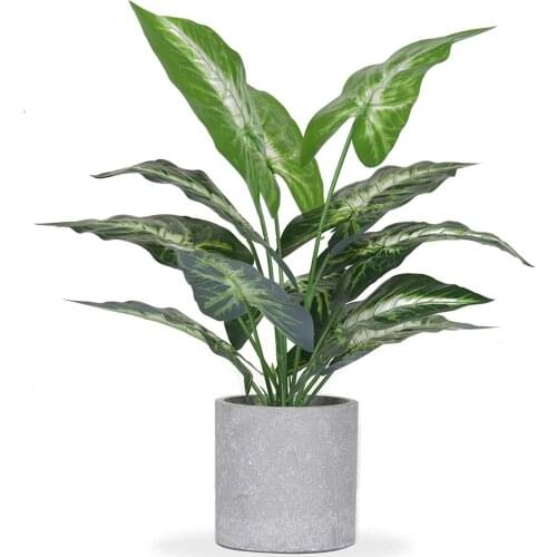 2pcs Fake Plants Small Artificial Potted Plants Office Plants for Home Farmhouse Bathroom Bedroom Kitchen Desk Decor