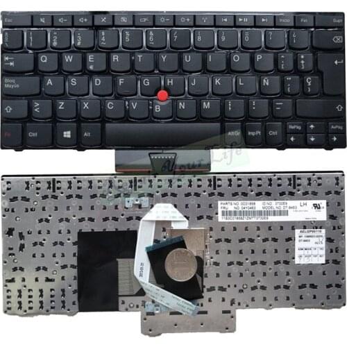Spanish SP ES laptop keyboard for lenovo Thinkpad X121E X130E x131e X140E E220S E11 E12 E125 S220 X131 E120 0C01858 04Y0463