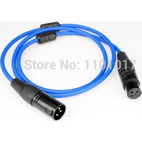 Aucharm AUXLRX1 XLR Audio Signal Cable Hifi Exquis Red Copper Silver-Plated wire