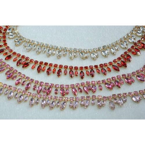 28cm gembling rhinestone sticker sheets luxurious phone case decor Self Adhesive Scrapbooking Sticker shoes decoration