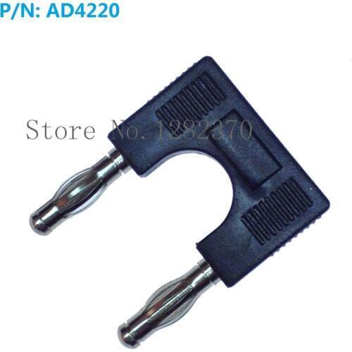 [SA] AD4228 4mm banana plug shorted plug 19mm spacing Connecting Plug Pitch L = 19mm --50pcs/lot