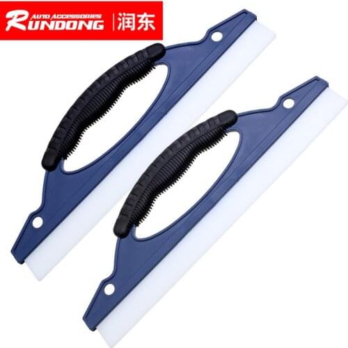 Car Front block glass silicone glue scraping a word scraper D word silicone scraper water cutting knife