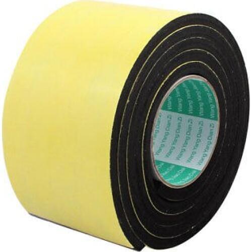 100mm Width 8mm Thickness EVA Single Side Sponge Foam Tape 2 Meters Length