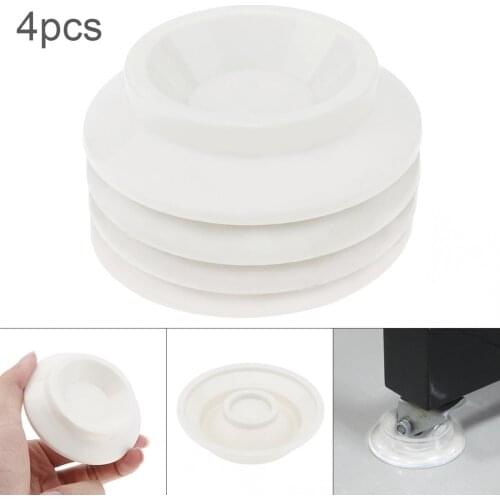 4pcs Piano Mats Foot ABS Vertical Caster Cups Soundproof Shockproof and Moisture Proof Piano Foot Pads