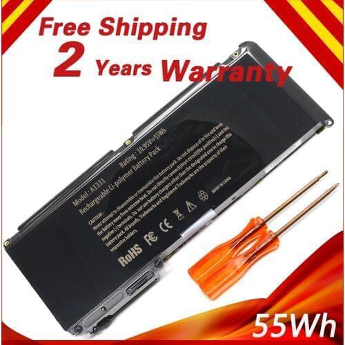 Golooloo 10.95V 55Wh A1331 Laptop battery for Apple MacBook Pro 13" A1342 ( 2009-2012 years )