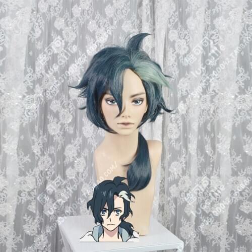 Anime Sirius the Jaeger Yuliy Wig Cosplay Heat Resistant Synthetic Hair Wig + Wig Cap