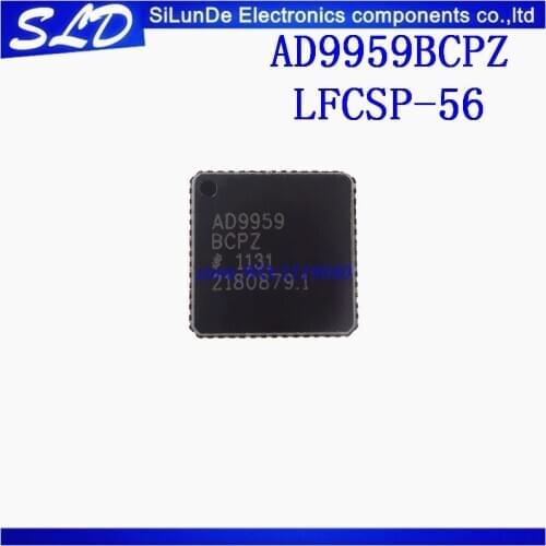Free Shipping 1pcs/lot AD9959BCPZ AD9959BCP DDS QUAD 10BIT DAC 56LFCSP AD9959 new and original in stock