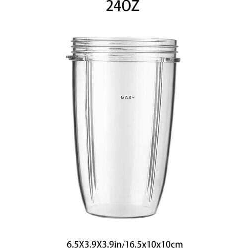 Juicer Cups Replaceable Mug Blender Clear Accessories Replacement For Nutribullet 24OZ Kitchen Tool