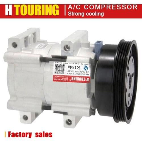 For Car Mercury Villager V6 3.0L SOHC 1993-998 A/C AC Compressor F8FH-19D629-CA F8FH19D629CA 1520389 58139 5U2Z19V703VA 4PK 12V