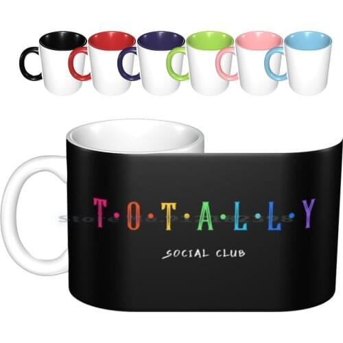 Totally-90s Throwback Ceramic Mugs Coffee Cups Milk Tea Mug 90s 90s 90s Phrase Totally 90s Throwback 90s 90s Style Style 90s