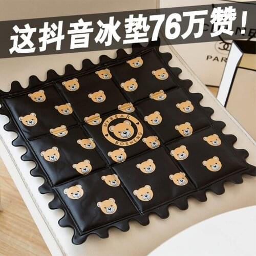 Summer Water Cushion Ice Cushions Seat Cushions No Water Injection Student Summer Dormitory Breathable Cooling Artifact Chair