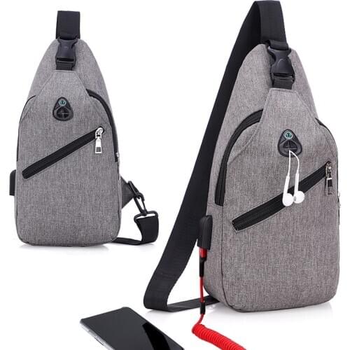 Fashion Multifunction crossbody bags for Men Shoulder Bags Laptop Male Waterproof Travel Messengers Bags Chest pack