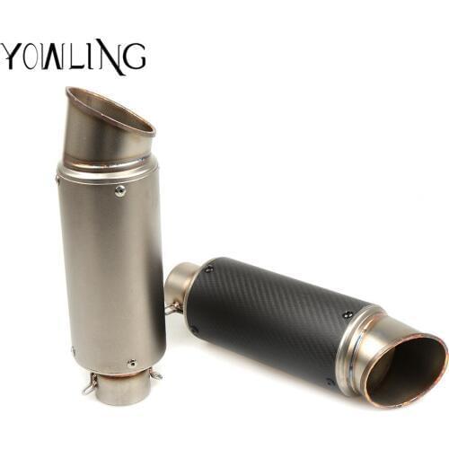 Motorcycle Exhaust Pipe Scooter Modified Muffler Pipe For BMW KAWASAKI Z800 Yamaha TMAX 500 530 MT 07 09 MT07 MT09 200