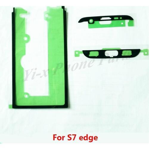 For samsung Galaxy S7 edge Sticker Adhesive Glue Tape Front Housing LCD Touch Screen Frame with Tracking Number