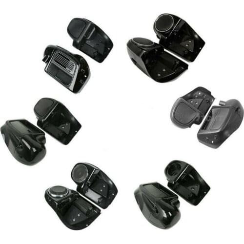 Motorcycle Lower Vented Fairing Glove Box Speaker Pods For Harley Touring Road Glide Street Glide Electra Glide 2014-2021 2020