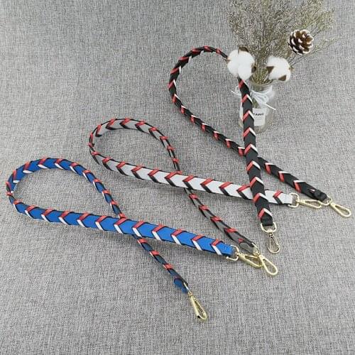 New Bag Accessory Handles For Handbags Strap You Shoulder Woven Handbags Cross Body Messenger Bag Strap 107cm