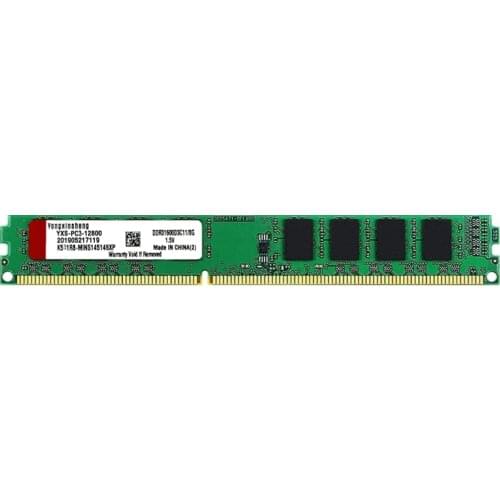 Yongxinsheng 8GB DDR3 PC3-10600 PC3-12800 1333MHZ 1600MHz UDIMM RAM 240Pin 1.5V Non-ECC Unbuffered Memory RAM for Desktop