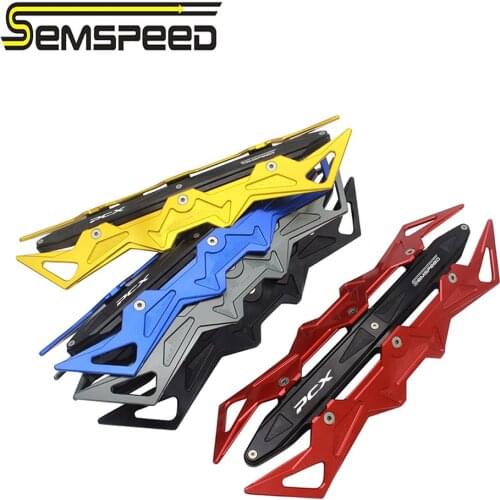 Semspeed PCX 2021 Heat Shield Exhaust Pipe Muffler Cover For Honda PCX125 PCX150 PCX 125 150 CNC Aluminum Motorcycle Protector