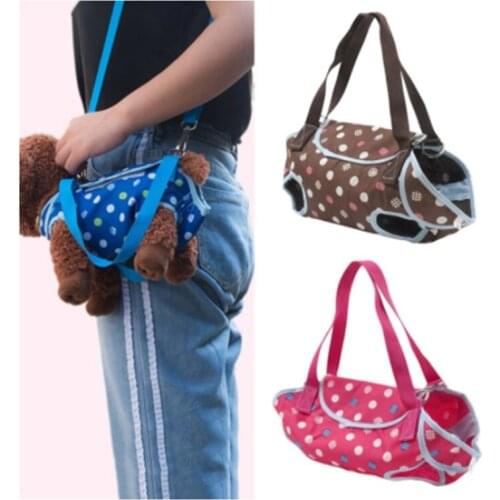 Pet Puppy Cat Carrier Backpack Outdoor Travel Dog Shoulder Bag Breathable Comfort Sling Handbag