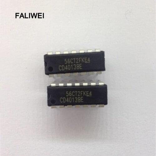 20pcs/lot CD4013BE CD4013 4013 DIP-14 new