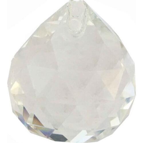 100PCS/Lot 40mm K9 Crystal Chandelier Ball Parts Crystal Prism Faceted Balls For Chandelier Suncatcher & Fengshui Faceted Balls