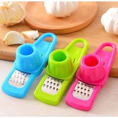 Creative Multi Functional Mini Ginger Garlic Grinding Grater Planer Slicer Cutter Cooking Tool Kitchen Utensils Accessories
