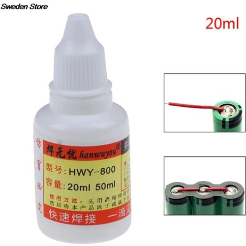 New 1pc 20ml Stainless Steel Flux Soldering Stainless Steel Liquid Solders Water Durable Liquid Solders Best Price