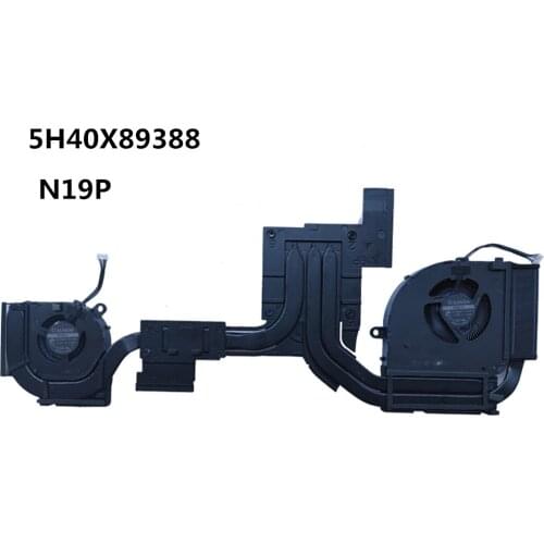 New Original Laptop/Notebook CPU/GPU cooling Radiator Heatsink&Fan for Lenovo ThinkPad P17 N19P 5H40X89388 AT1KA002SS0