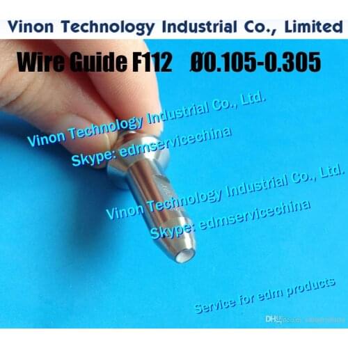 Ø0.205mm Wire Guide F112T/45T Upper for taper 45 degree A290-8104-X705 for Fanuc A,B,C,iA,iB Upper diamond guide A290.8104.X705