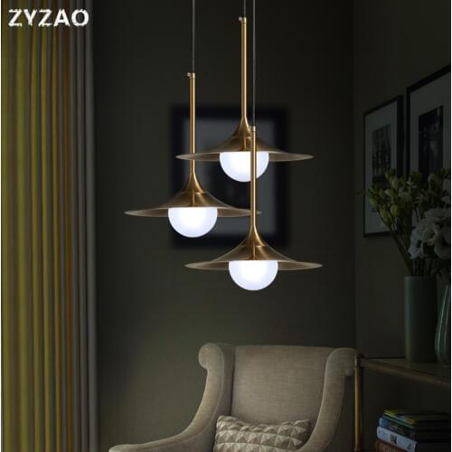 Retro Loft Pendant Lamp Speaker Shape Antique Pendant Lights Living/dining Room Led Glass Hanging Lamp Home Decor Light Fixtures