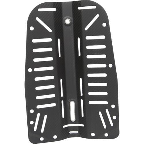 Professional Scuba Diving Backplate Diver Buoyancy Wing Holder Harness Bracket for BCD Tech Dive Underwater Gear Equipment-Black