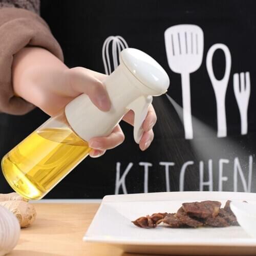 Oil Sprayer Kitchen Vinegar Mist Sprayer Dispenser Bottle For Kitchen Cooking Baking Salad Gravy Boats BBQ Grilling 200ML